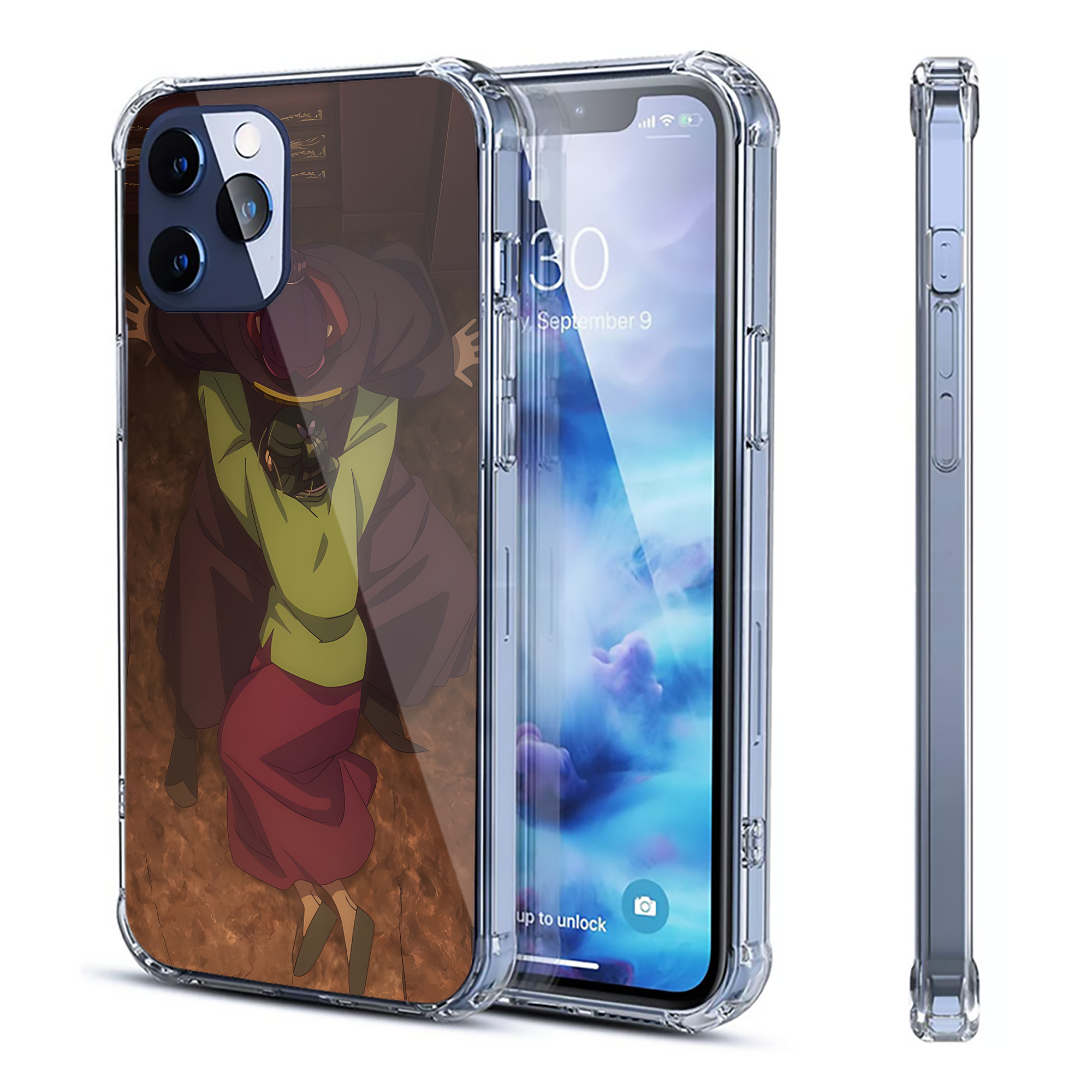 （画像用） 薬屋のひとりごと The Apothecary Diaries 【iPhone 12シリーズ対応】透明スマホケース（クリアソフトケース）